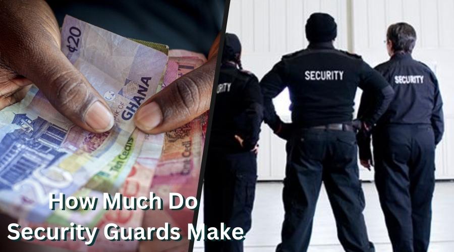 How much money do security guards make in Ghana