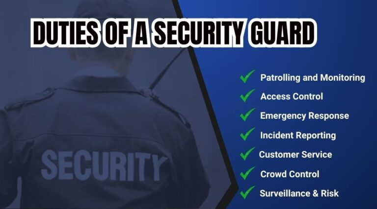 duties of a security guard in Ghana