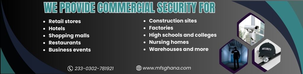 Commercial Security Guard Services in Ghana