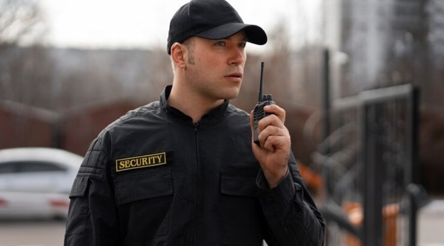 Corporate Building Construction Sites Security