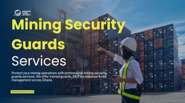 Mining Sector Professional Security Guards