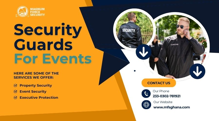 Professional Security Guards for Events